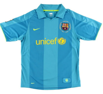 Barcelona 07/08 Away blue