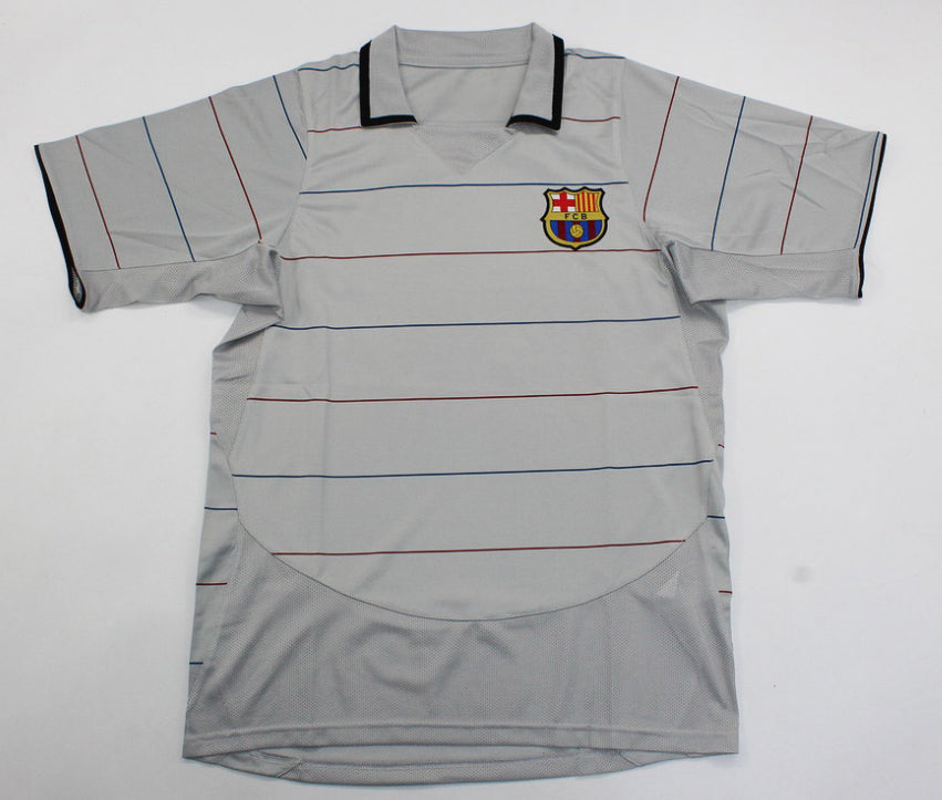 Barcelona 03/04 Away Grey