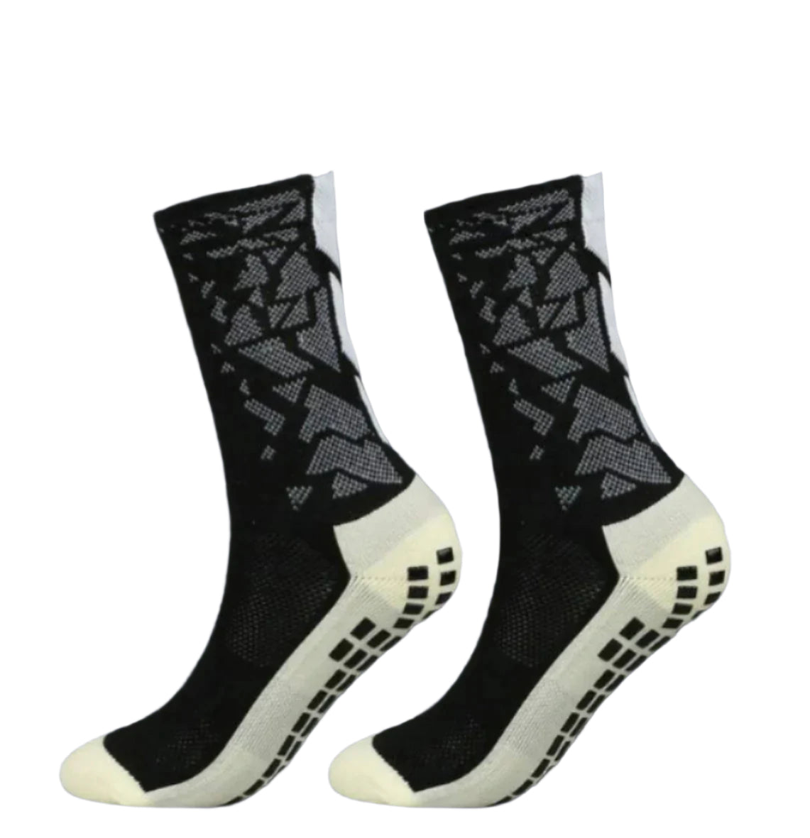 Black Breathable GRIP SOCKS