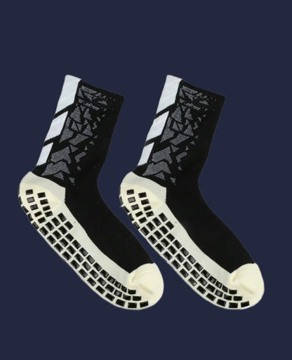 Black Breathable GRIP SOCKS