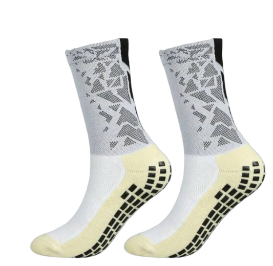 Grey Breathable GRIP SOCKS